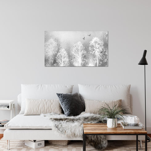 Wandbilder Wohnzimmer XXL Wald Moderne Bilder Abstrakt